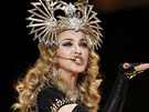 Madonna vystoupila na Super Bowlu (5. února 2012).
