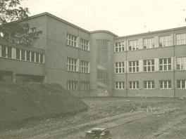 Zbourané operační sály staré Masarykovy nemocnice od architekta Perthena