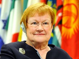 Finsk prezidentka Tarja Halonenov