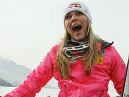 POPADEST. Lindsey Vonnov vyhrla v Garmisch-Partenkirchenu padest zvd SP