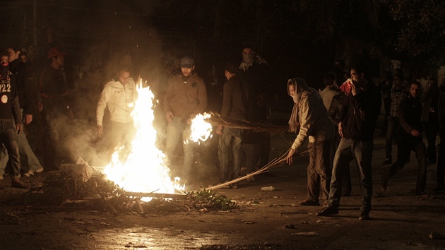 Fotbalov protesty v Egypt (3. ledna 2012)