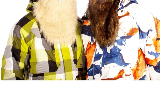 Masky Beardski p�ipomínají plnovousy od skupiny ZZ Top.