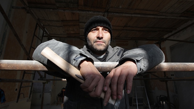 Na kun�tátském zámku se poda�ilo odhalit výmalbu z 19. století (na snímku