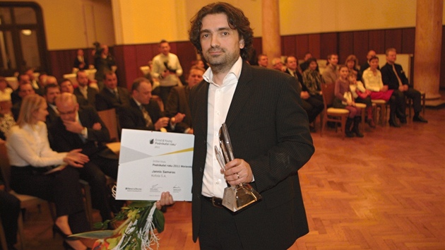 Moravskoslezským Podnikatelem roku 2011 se stal Jannis Samaras z Kofoly -  iDNES.cz