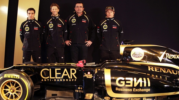 Pestavení vozu formule 1 Lotus pro sezonu 2012