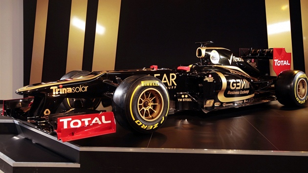 Pestavení vozu formule 1 Lotus pro sezonu 2012