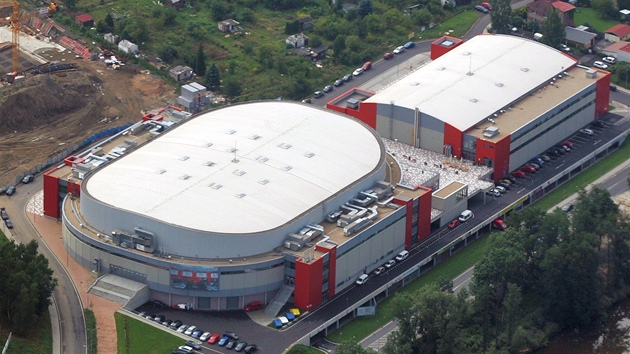 Hala KV Arena v Karlových Varech.