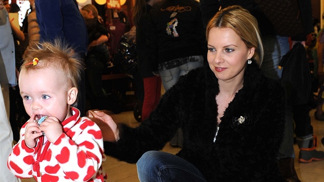 Kateina Kristelová s dcerou Claudií 