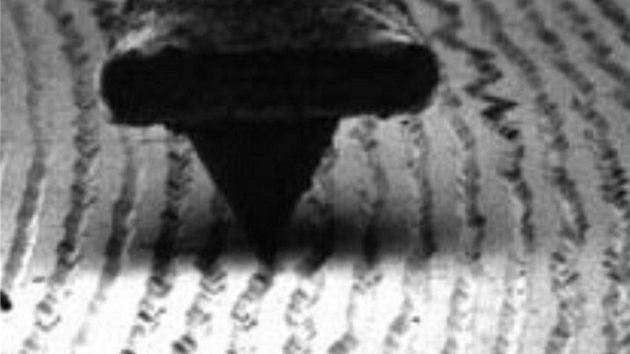 Detail povrchu Volta disku