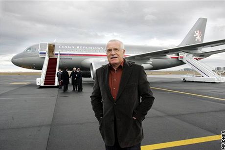 Nejvíce loni cestoval prezident Václav Klaus.