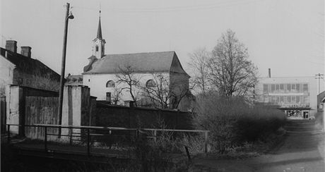 Kostel sv. Florina ve Svitavch kolem poloviny 20. stolet 