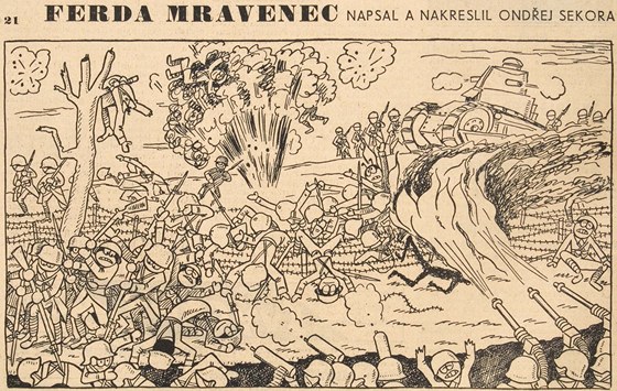 Ondej Sekora, Ferda Mravenec, Lidové noviny, 1933