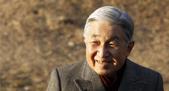 Japonský císař Akihito (2. února 2012)