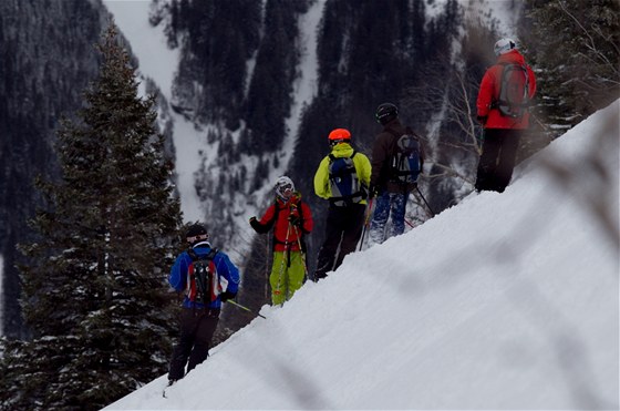 Freeride kemp ve vcarskm Engelbergu