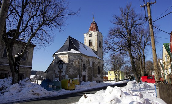 Kostel Sv. Panny Marie Pomocné v Sítině.