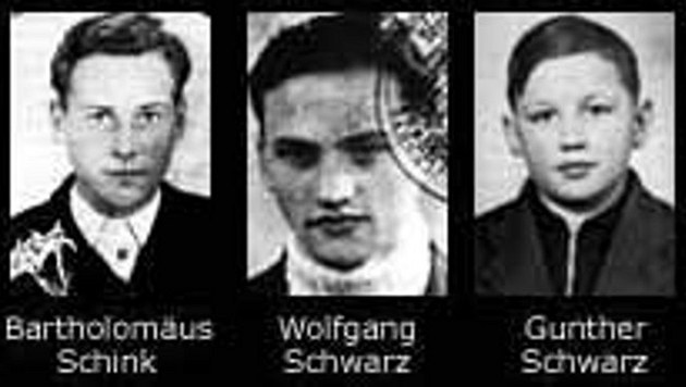 Byly to je�t� d�ti. T�i ze �len� hnutí Edelweiss Piraten, které nacistický stát