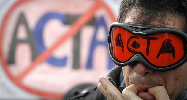 ACTA vyvolala v Evrop� �adu protest�.