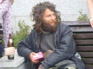 Jablonecký bezdomovec Jií Stank, kterému nikdo neíká jinak ne Foukí.