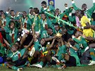 NOVÍ VLÁDCI AFRIKY. Tým Zambie se raduje poté, co ve finále Afrického poháru