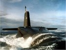 Britská ponorka tídy Vanguard. Ilustraní snímek