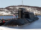 Ruská jaderná ponorka Jekatrinburg na archivním snímku (16. bezna 2011)