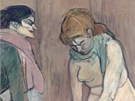 Henri de Toulouse-Lautrec: ena oblékající si punochy (1894, Paí - Musée