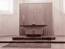 Interiér kostela sv. Floriána ve Svitavách v roce 1960