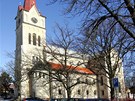 Kostel Sv. Anny ve Velké Hlesebi.