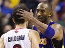DOBRÁ PRÁCE, ALE NESTAILO. Kobe Bryant z LA Lakers chválí nejlepího stelce