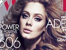 Adele na obálce beznového vydání magazínu Vogue (2012)