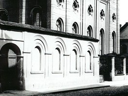 idovsk synagoga v jihlavsk Beneov ulici.
