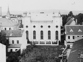 idovsk synagoga v jihlavsk Beneov ulici.