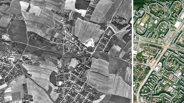 Nová mapa leteckých snímk�, kterou po�ídilo plze�ské hejtmanství, umo��uje