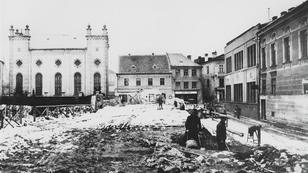 idovsk synagoga v jihlavsk Beneov ulici