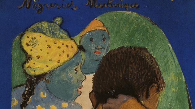 Paul Gauguin: ernoky na Martiniku (1890, sbírka Jana Krugiera) 