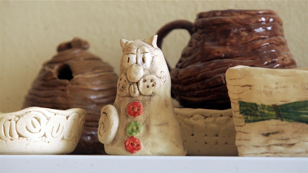 Mentáln postiení umjí vyrobit krásnou keramiku.