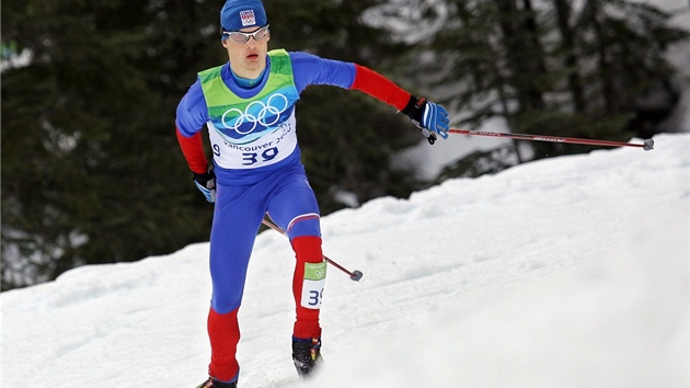 Sdru�ená� Miroslav Dvo�ák na olympijských hrách ve Vancouveru.