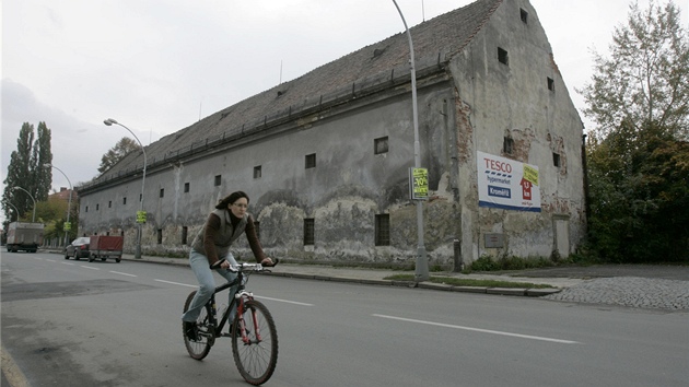 Barokní sýpka z 18. století ve Velehradské ulici v Kromíi