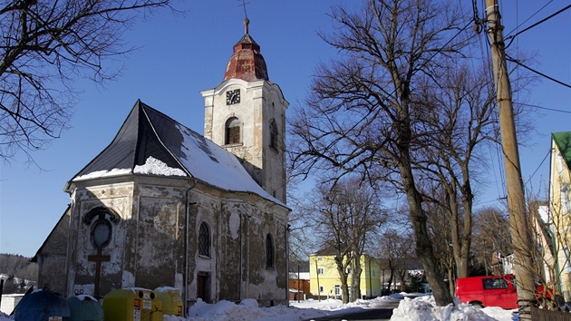 Kostel Sv. Panny Marie Pomocné v Sítině.