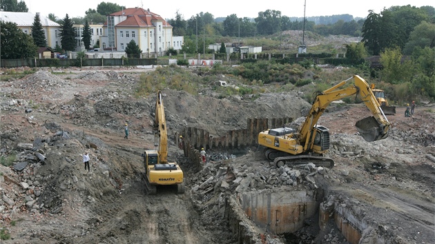 Místo, kde stávaly více ne sto let továrny podniku MILO a jeho pedchdc,...