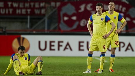 Zklamaní fotbalisté Steauy Bukure - ilustraní foto