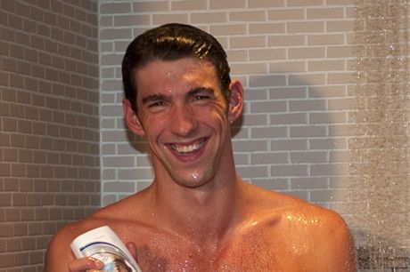 Michael Phelps v reklam na ampon