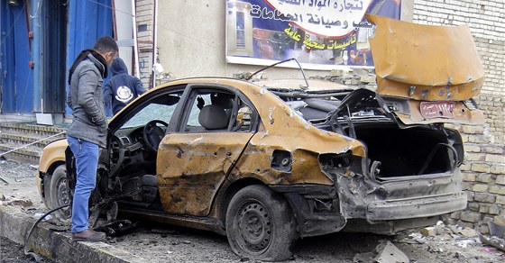 Následky útok v Bagdádu (23. února 2012)