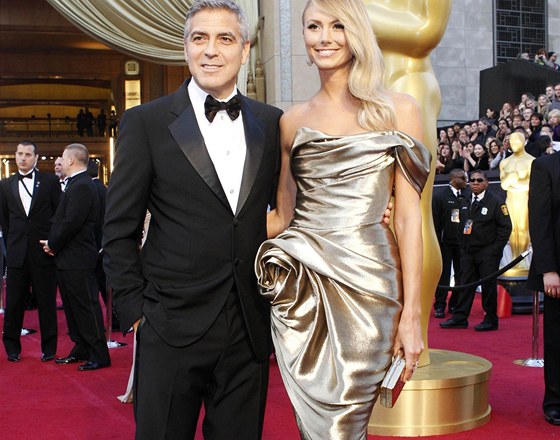 George Clooney na oscarové slavnosti ped sedmi lety