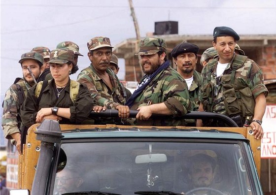 Levicoví povstalci z hnutí FARC