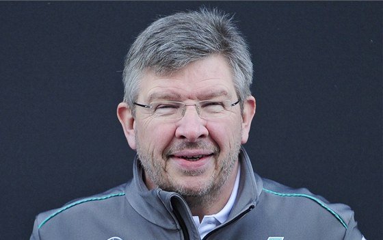 PROST ÉF. Ross Brawn povede tým Mercedes v roce 2012 tetím rokem.