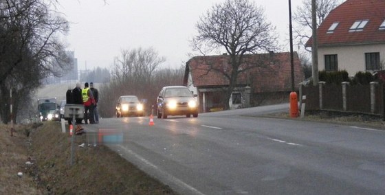 U kiovatky poblí obce Novosedly na Písecku srazila idika vozu Audi starí