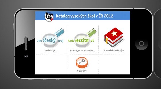 Katalog V 2012 je vynikající pomckou pro uchazee na V