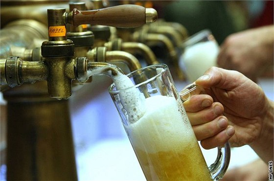 V minipivovaru Faltus budou vařit deseti, jedenácti a dvanáctistupňové pivo. Při svátečních příležitostech se milovníci piva dočkají také černé čtrnáctky. (Ilustrační snímek)