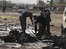 Následky atentát ve mst Hilla jin od Bagdádu (23. února 2012)
